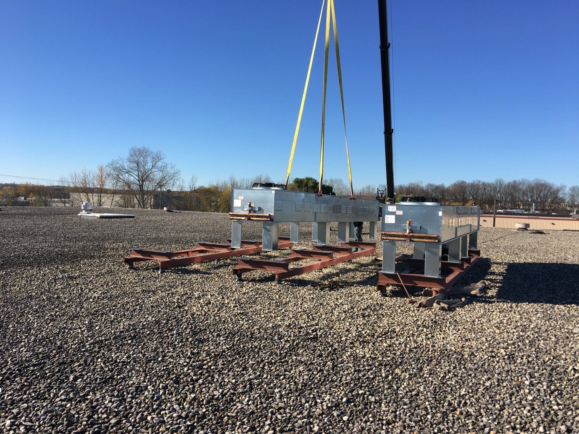 Chiller Condenser Installation