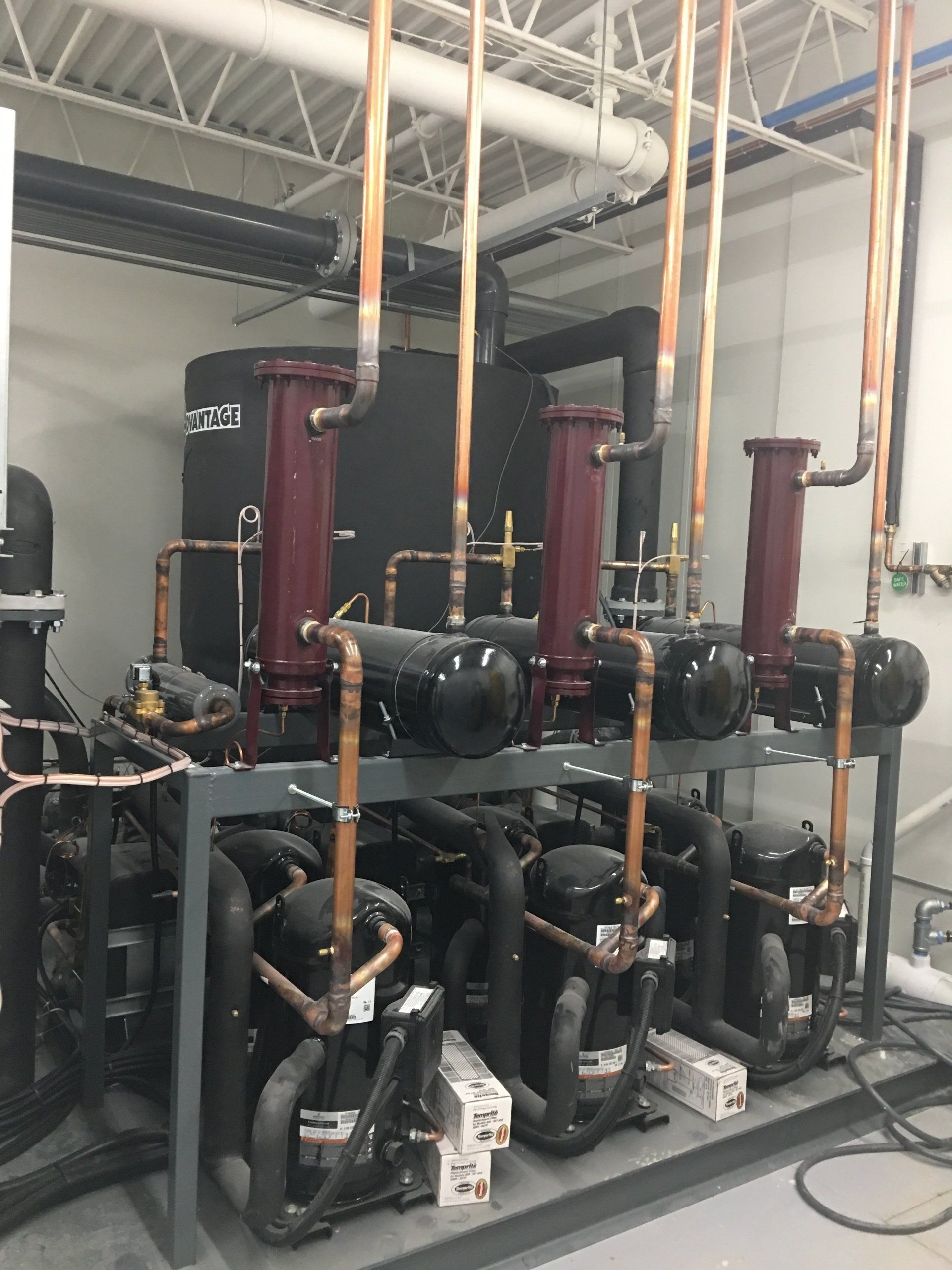 Central Chiller Refrigeration Piping