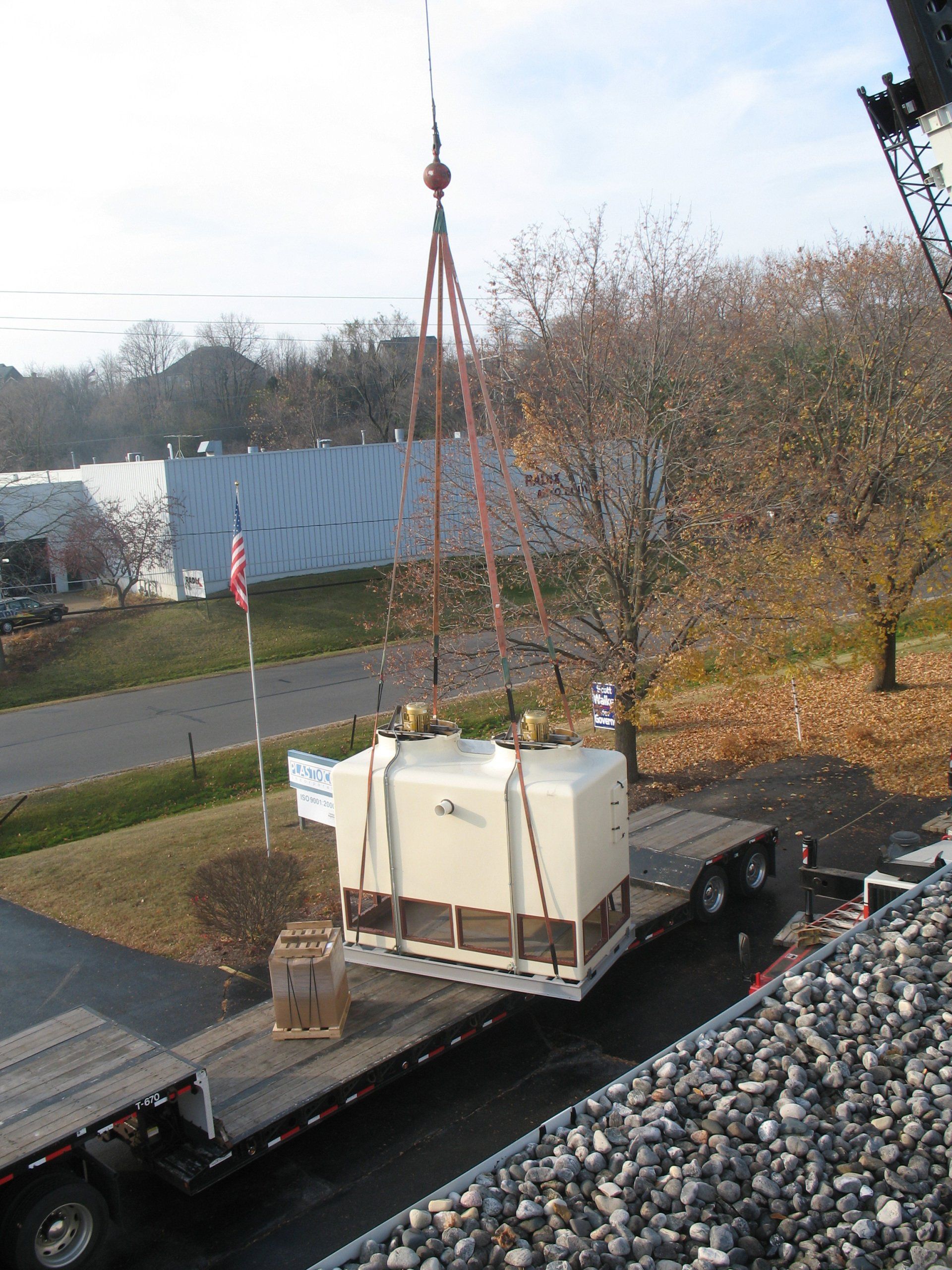 Cooling tower Delivery