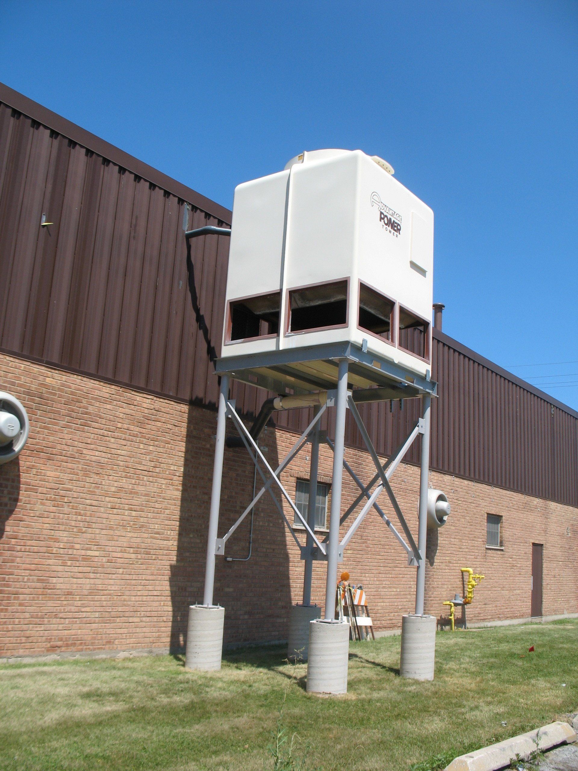 Cooling Tower on Stand Installation