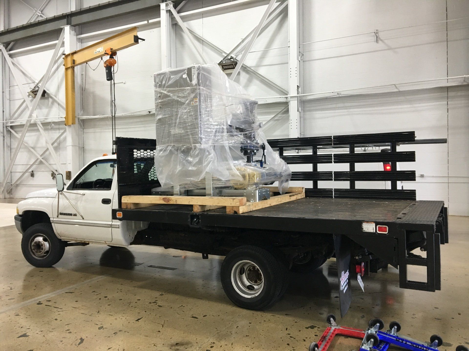 Pump Deck Delivery and Installation