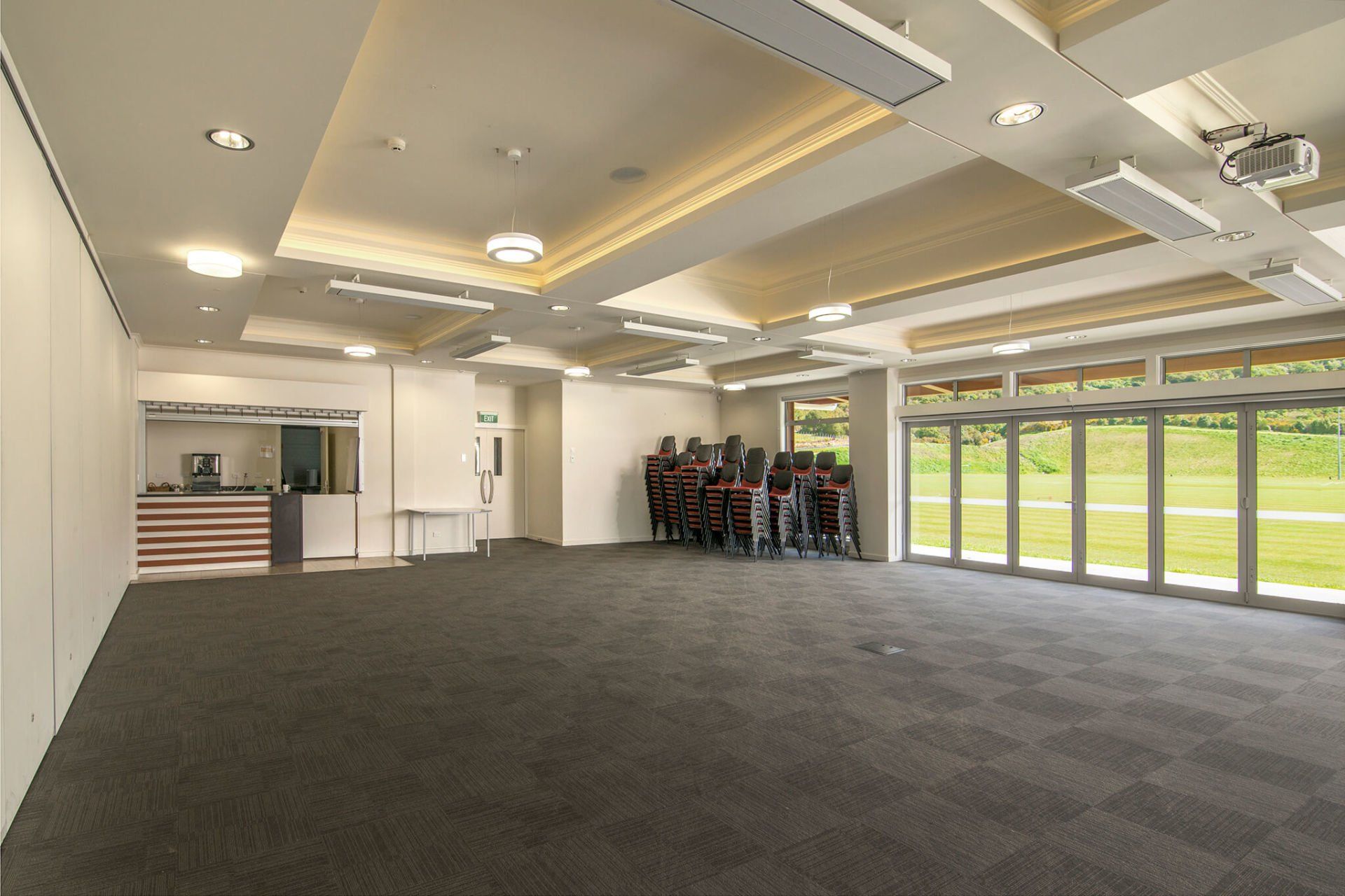 The Regal Room at Port Marlborough Pavilion in Picton, Marlborough, NZ