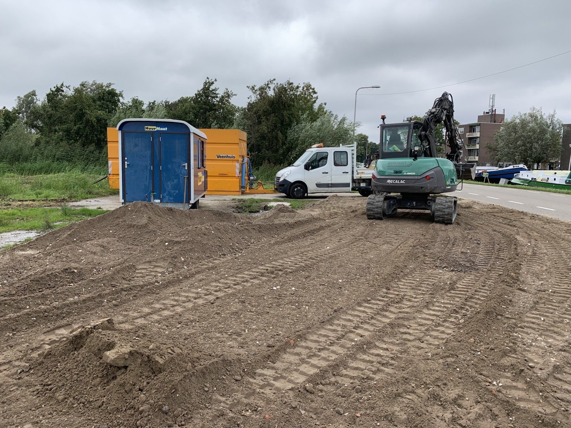 Inrichting depot aan de Gaagweg in Schipluiden