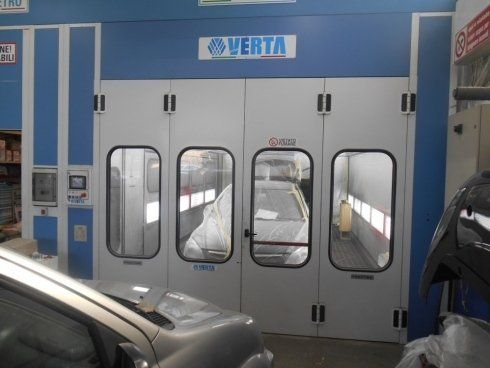cabina di verniciatura