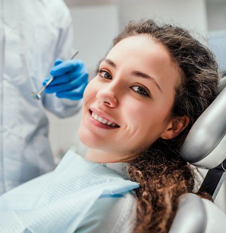 Woman Inside the Clinic — Alliance, OH — Kristine Sigworth, DDS Dentist — Alliance, OH — Kristine Sigworth, DDS