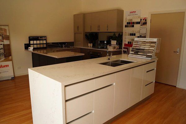 modern kitchen island