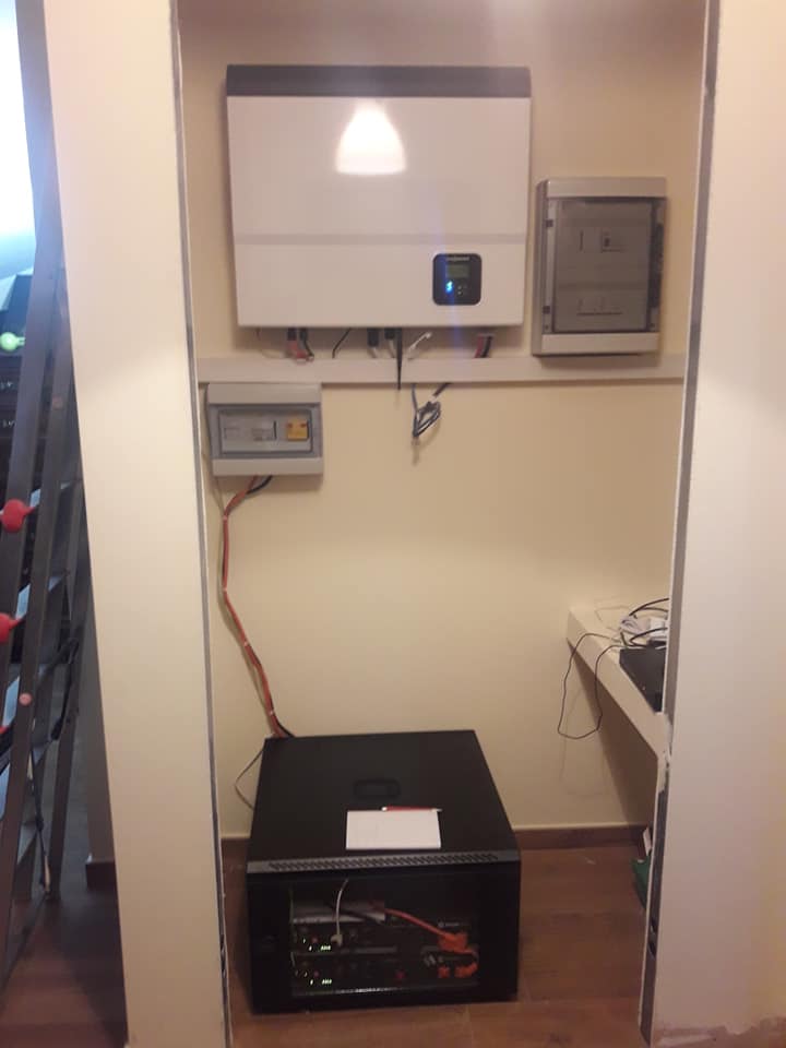 installazione di centraline di corrente civili