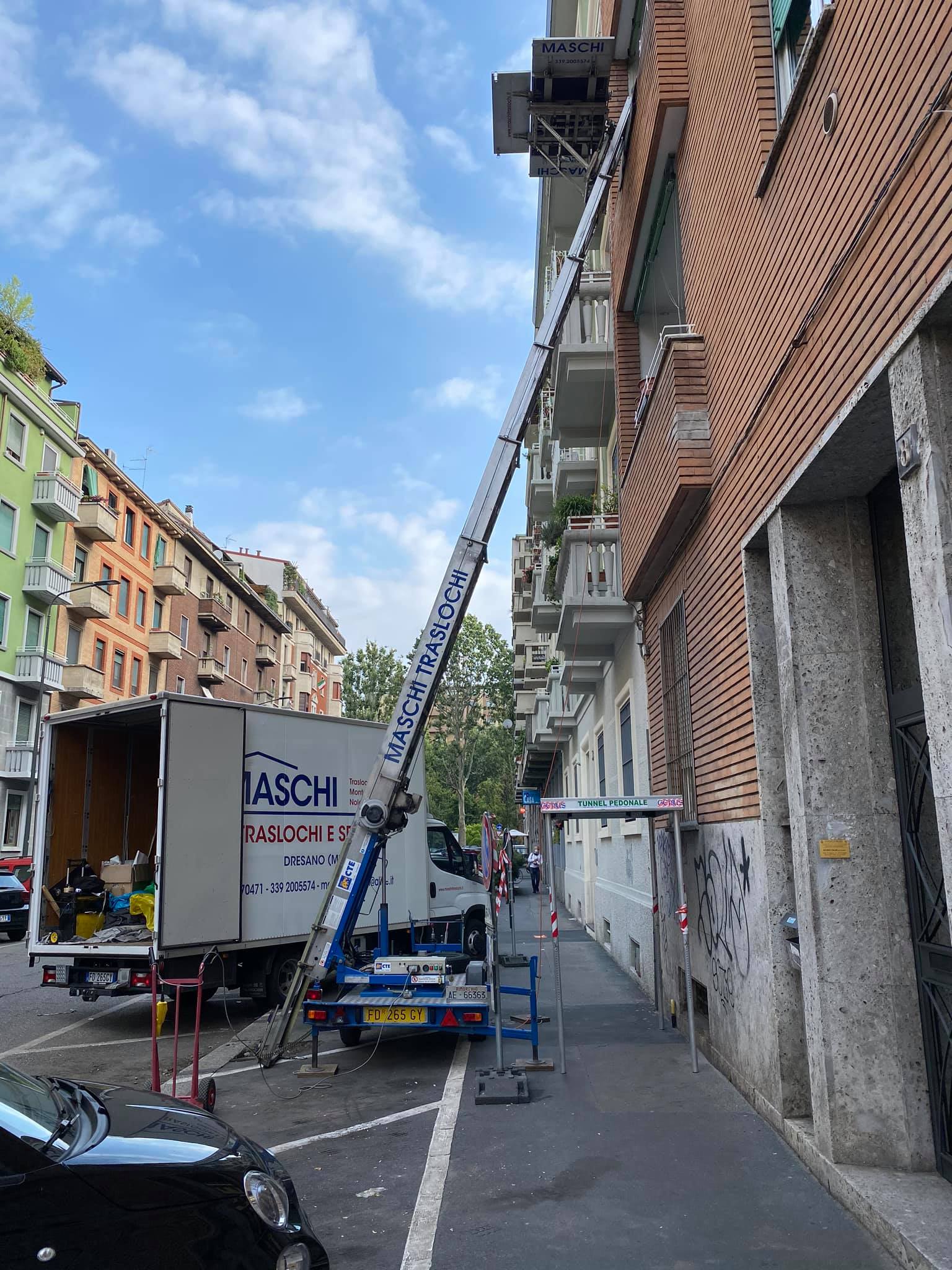 Trasloco piani alti