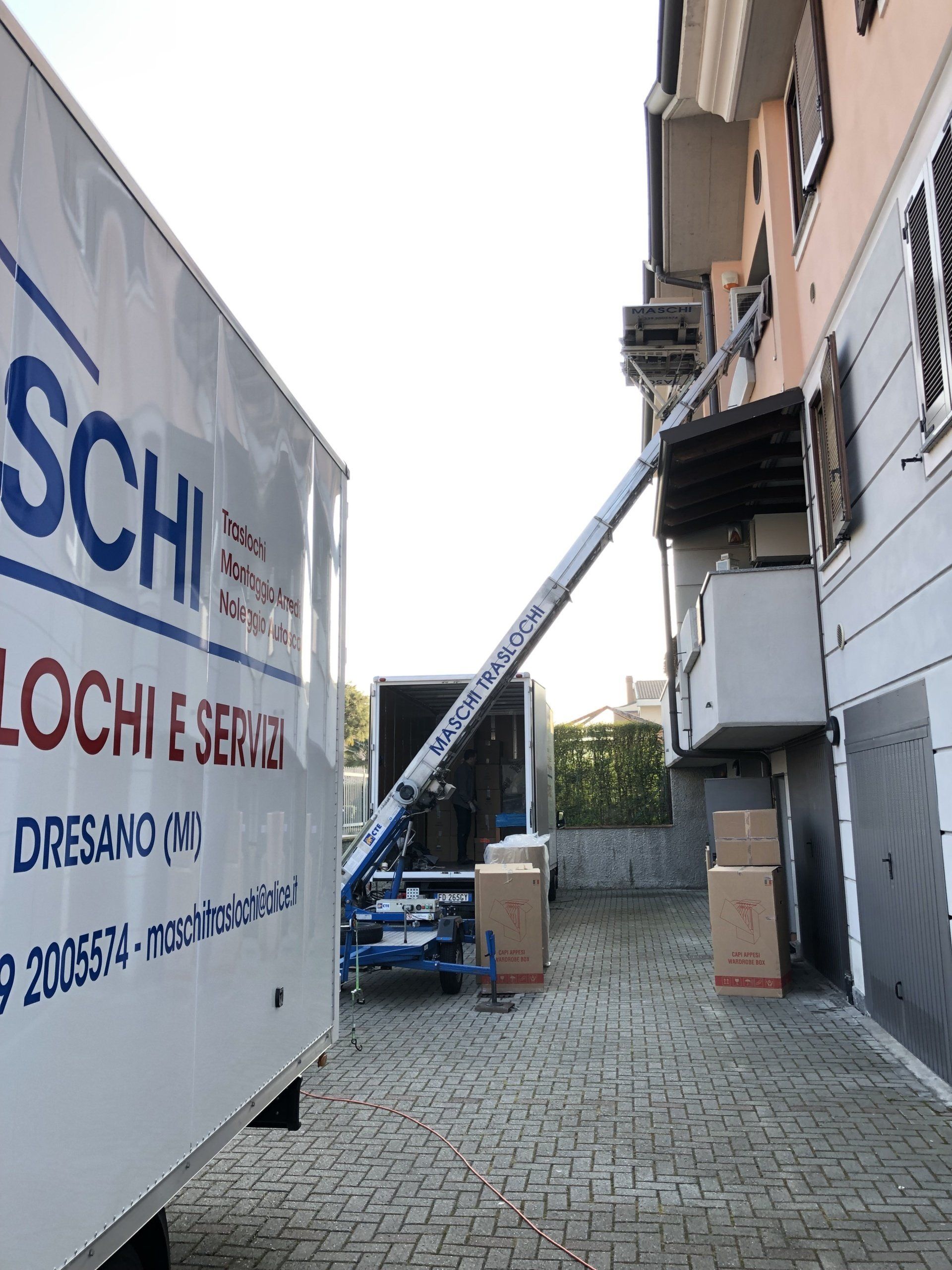 Trasloco da strada