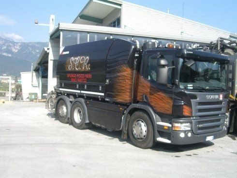 cisterna autospurghi scania