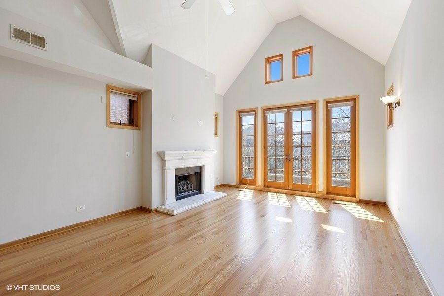 living room and kitchen