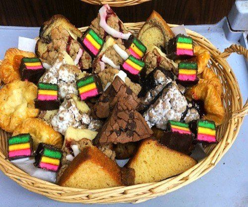 dessert platter