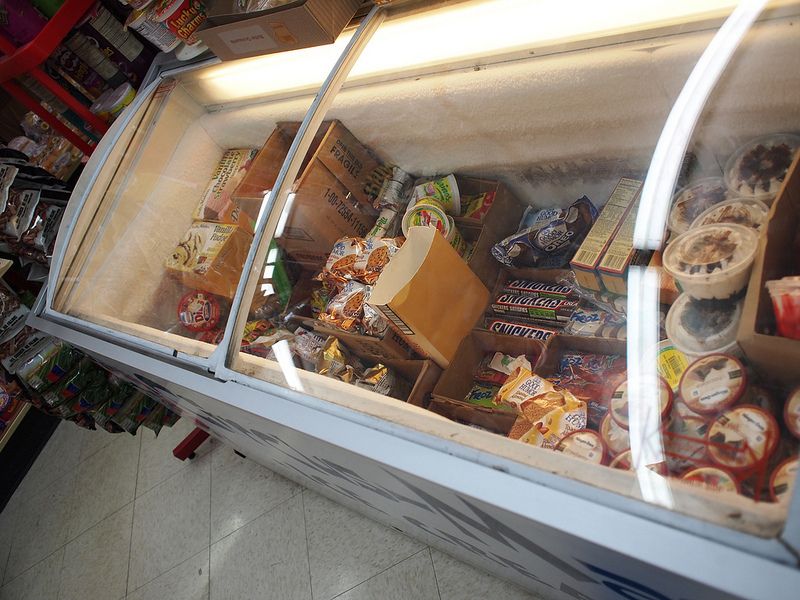 gourmet cheeses chocolates in the refrigerator