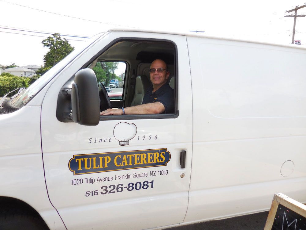 tulip caterers van