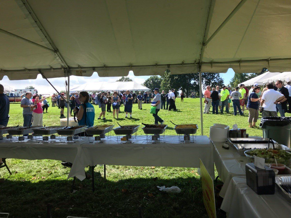 catering at a event