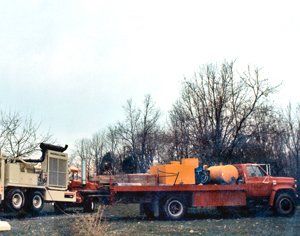 Equipment used by a well maintenance team in Baldwin County, AL