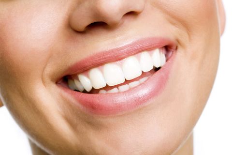 Dental Office — Smiling Woman in Warwick, RI Dental Office — Smiling Woman in Warwick, RI