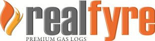 realfyre premium gas logs brand logo