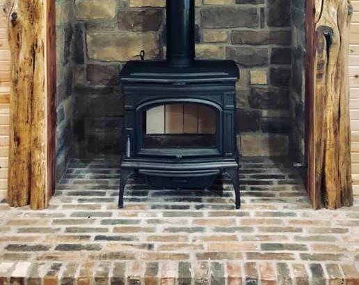 custom built stove