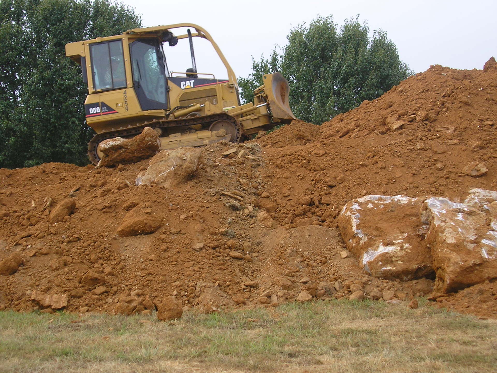 site preparation