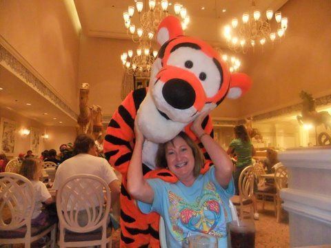 Kathy And Tigger At The Grand Floridian At Walt Disney World — Greenville, TX — Travel Dreams
