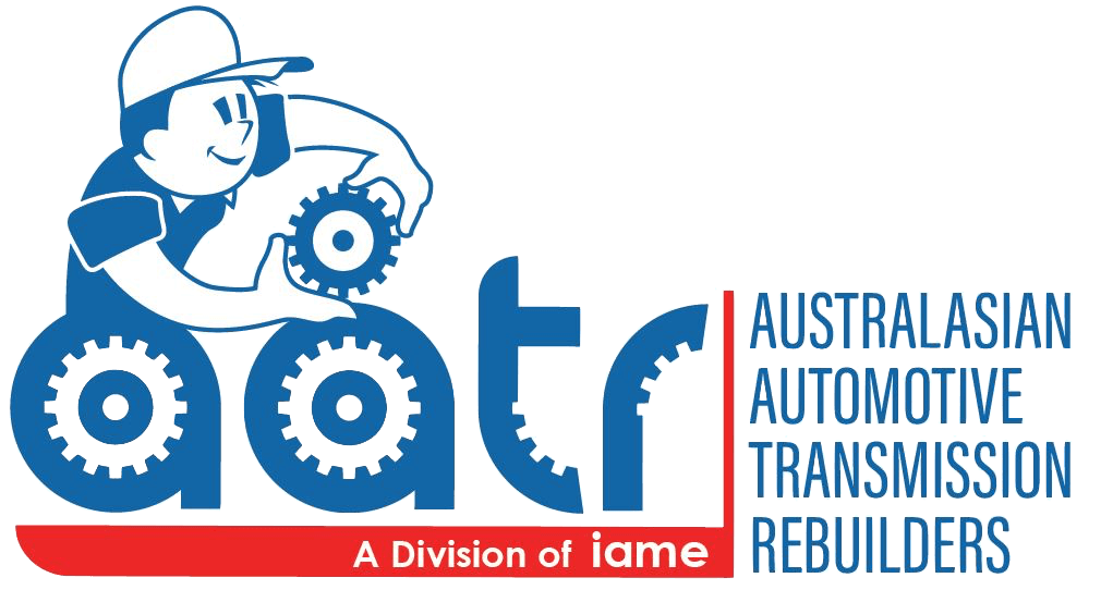 AATR logo with a blue mechanic holding a gear and text