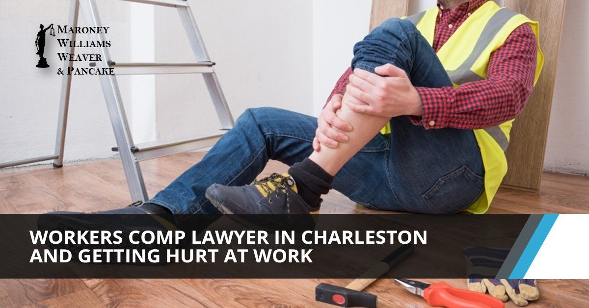 Worker Holding His Shin | Charleston, WV | Maroney, Williams, Weaver & Pancake, PLLC