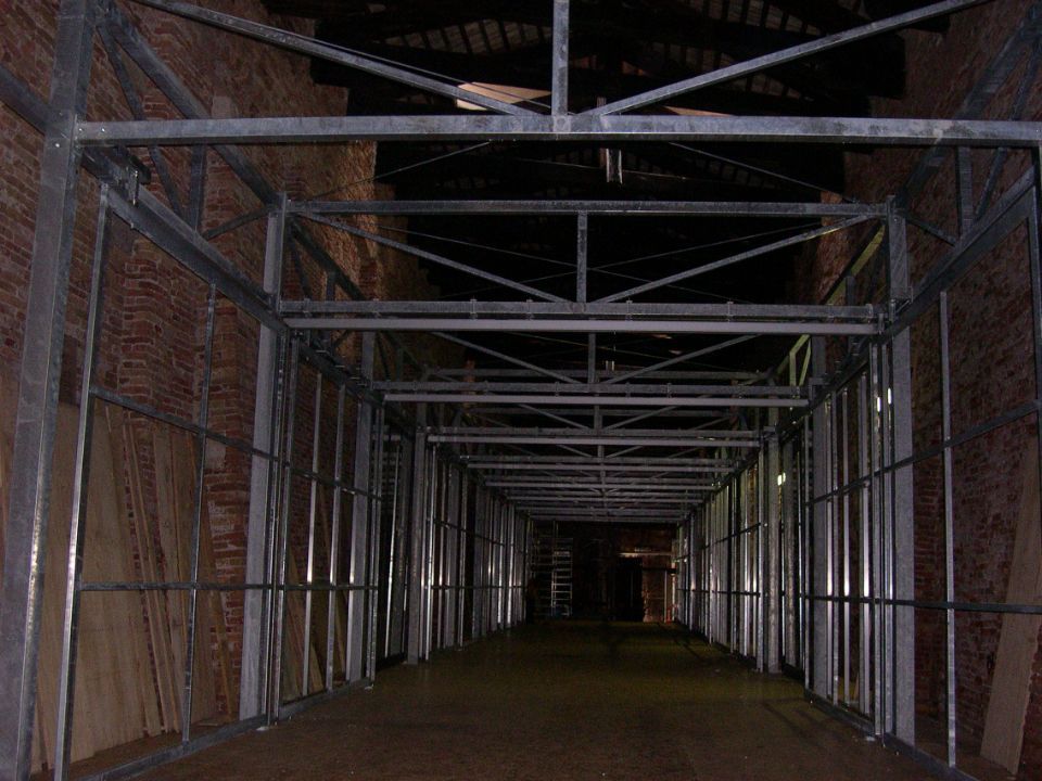 struttura industriale in acciaio