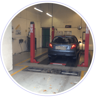 Renowned car garage