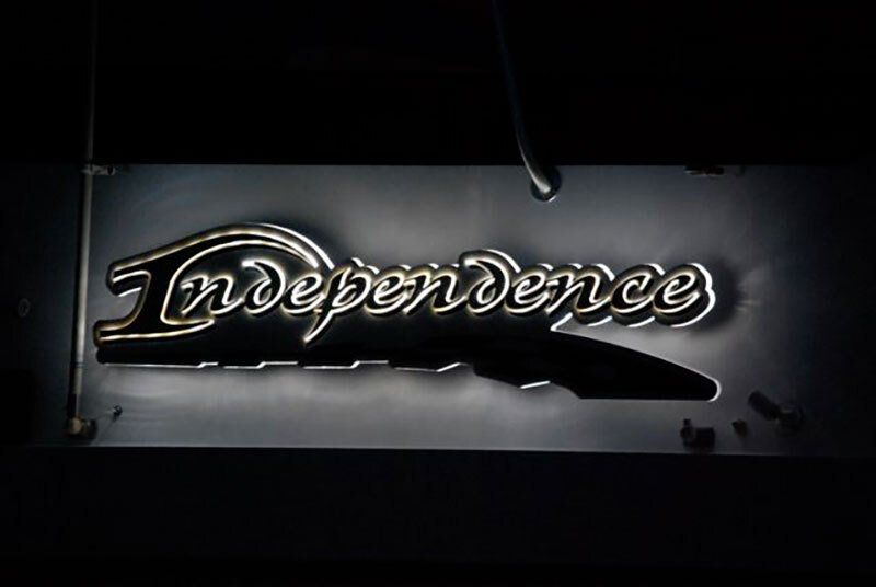 Independence Boat Signage