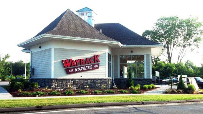 jakes wayback burgers sign