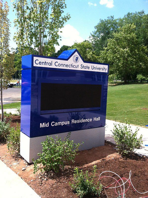 ccsu led sign