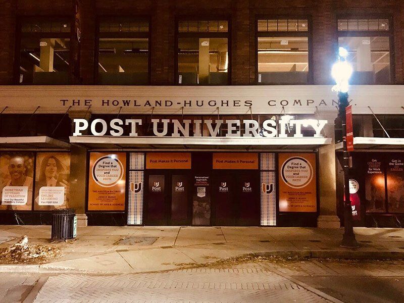 post university sign company