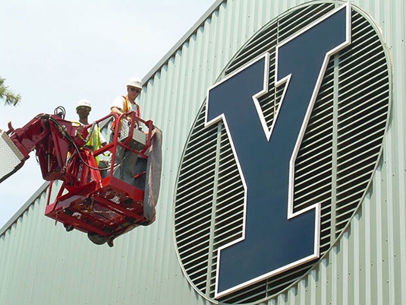 YALE signage