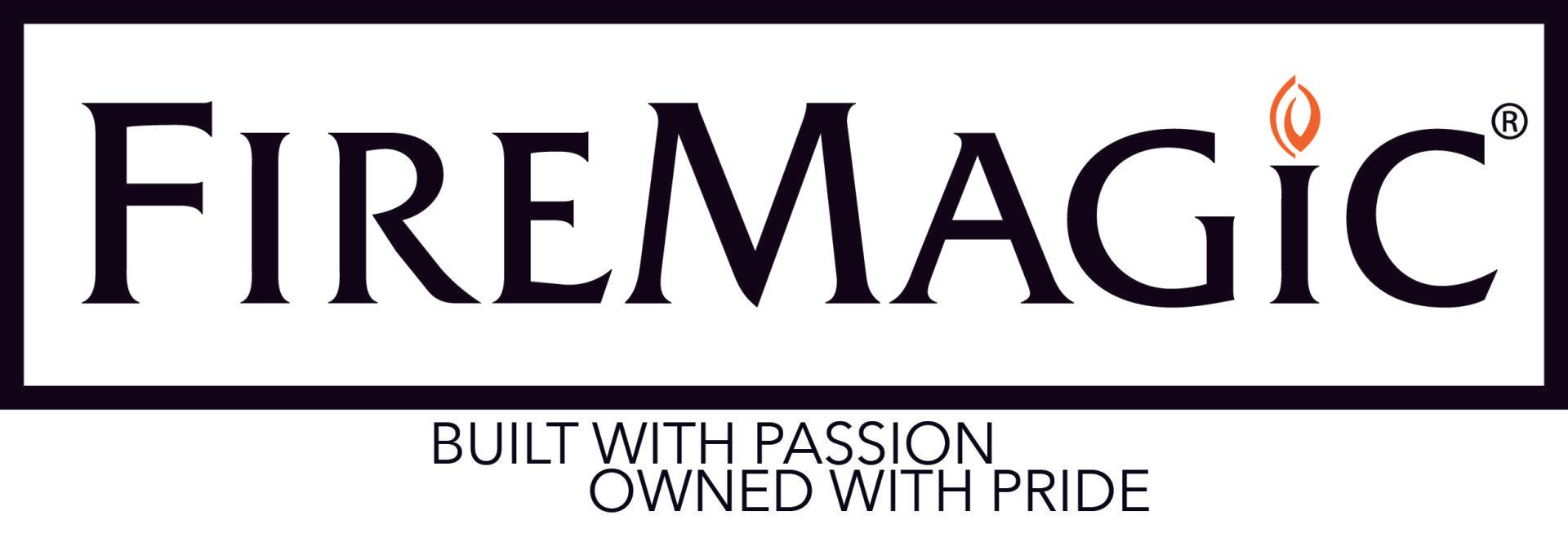FireMagic logo with “Built with passion, owned with pride” tagline