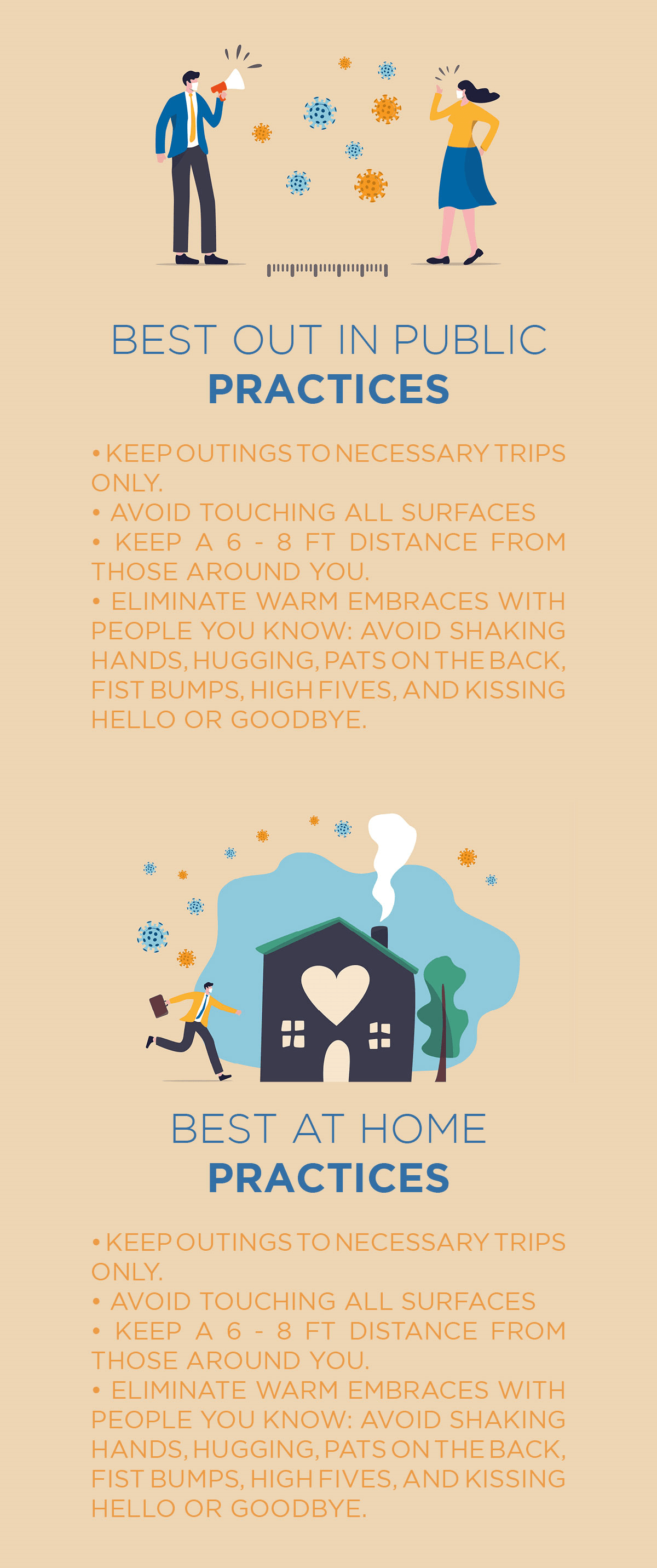 Staying safe with the COVID virus - Florida Home Sales