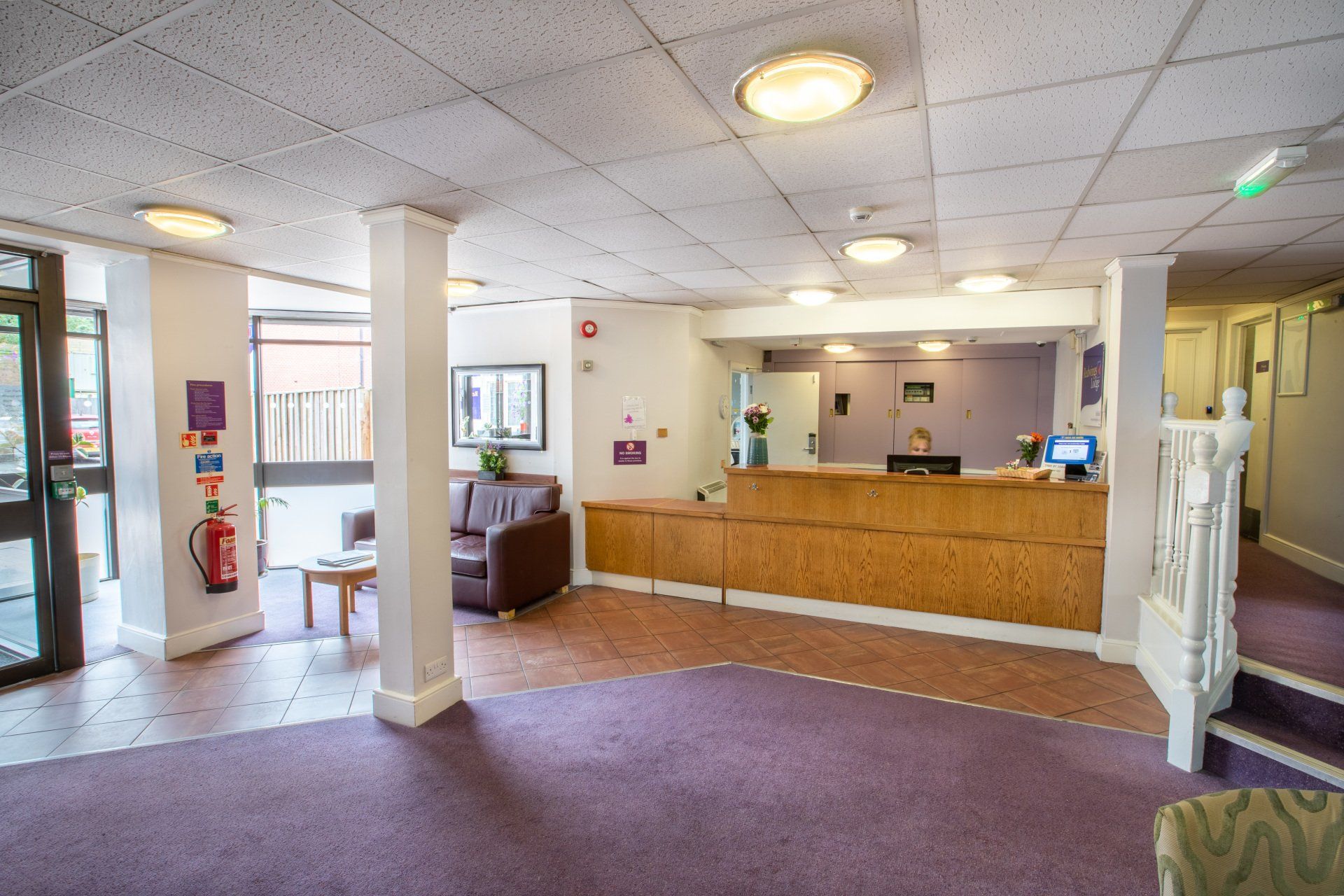 reception area