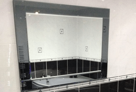 Excellent glass and mirrors