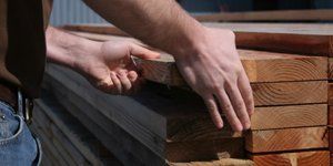 Hands on lumber