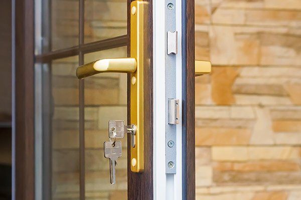 Glazed Door with Lock and Keys — Pine Bluff, AR — Ace Lock and Key Service