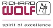 The logo for richard wolf is a spirit of excellence.