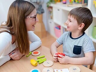 Proud Mother with Her Son — Day Care Center in East Stroudsburg, PA Proud Mother with Her Son — Day Care Center in East Stroudsburg, PA
