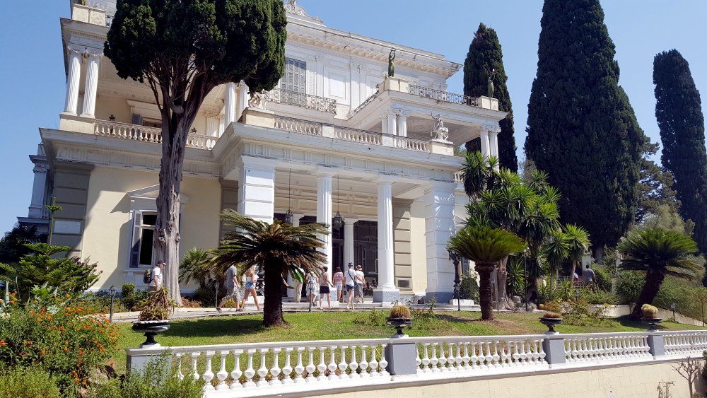 Achilleion auf Korfu Achilleion Palast auf Korfu