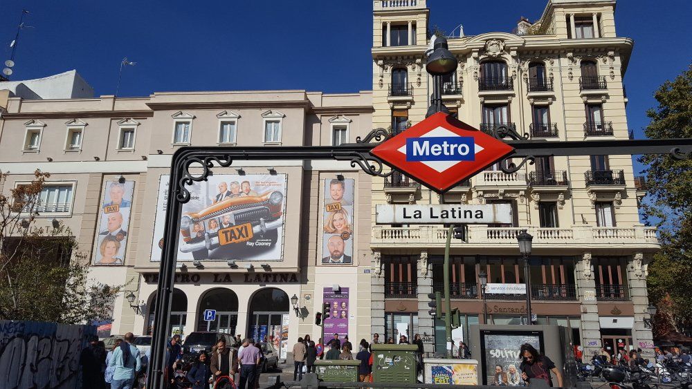 La Latina La Latina U-Bahn Station in Madrid