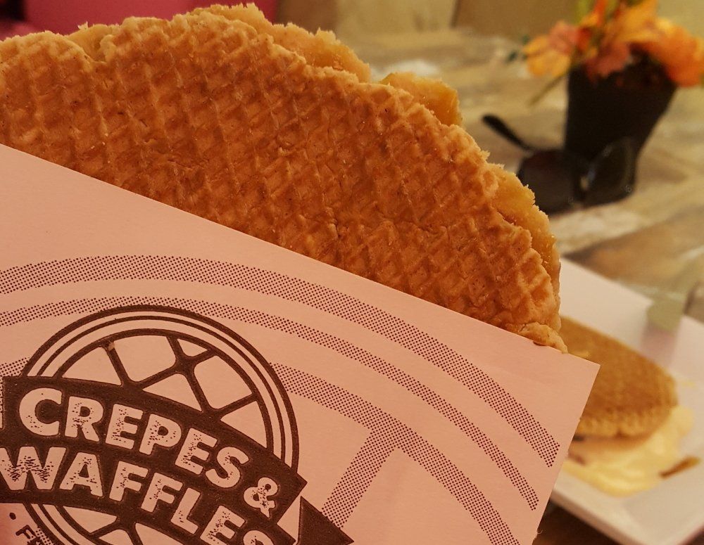 Stroopwafel Amsterdamm Food Essen Waffeln