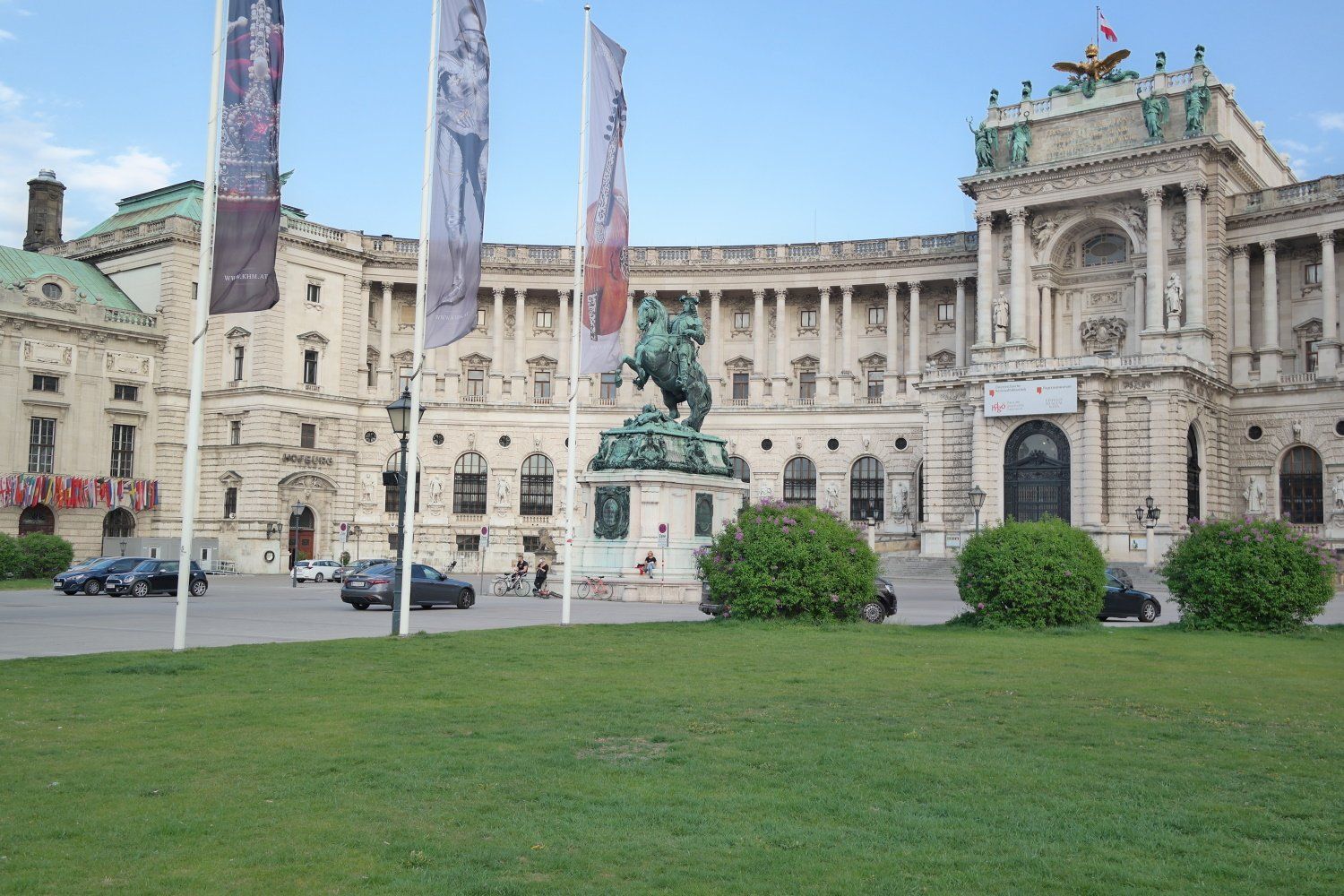 Wiener Ringstraße Heldenplatz  Wien Sehenswürdigkeiten