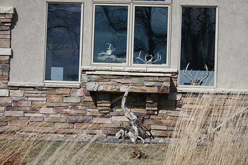 Stone facing on home - Stone installation in Columbus, NE