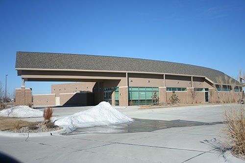 Completed masonry work on a church - Experienced masonry contractor in Columbus, NE