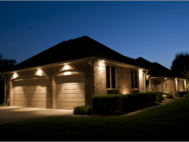 On structure outdoor lighting