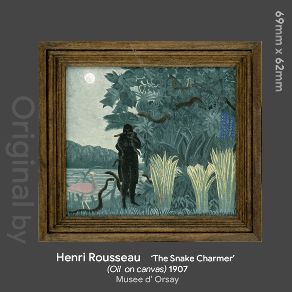 Snake charmer - Henri Rousseau